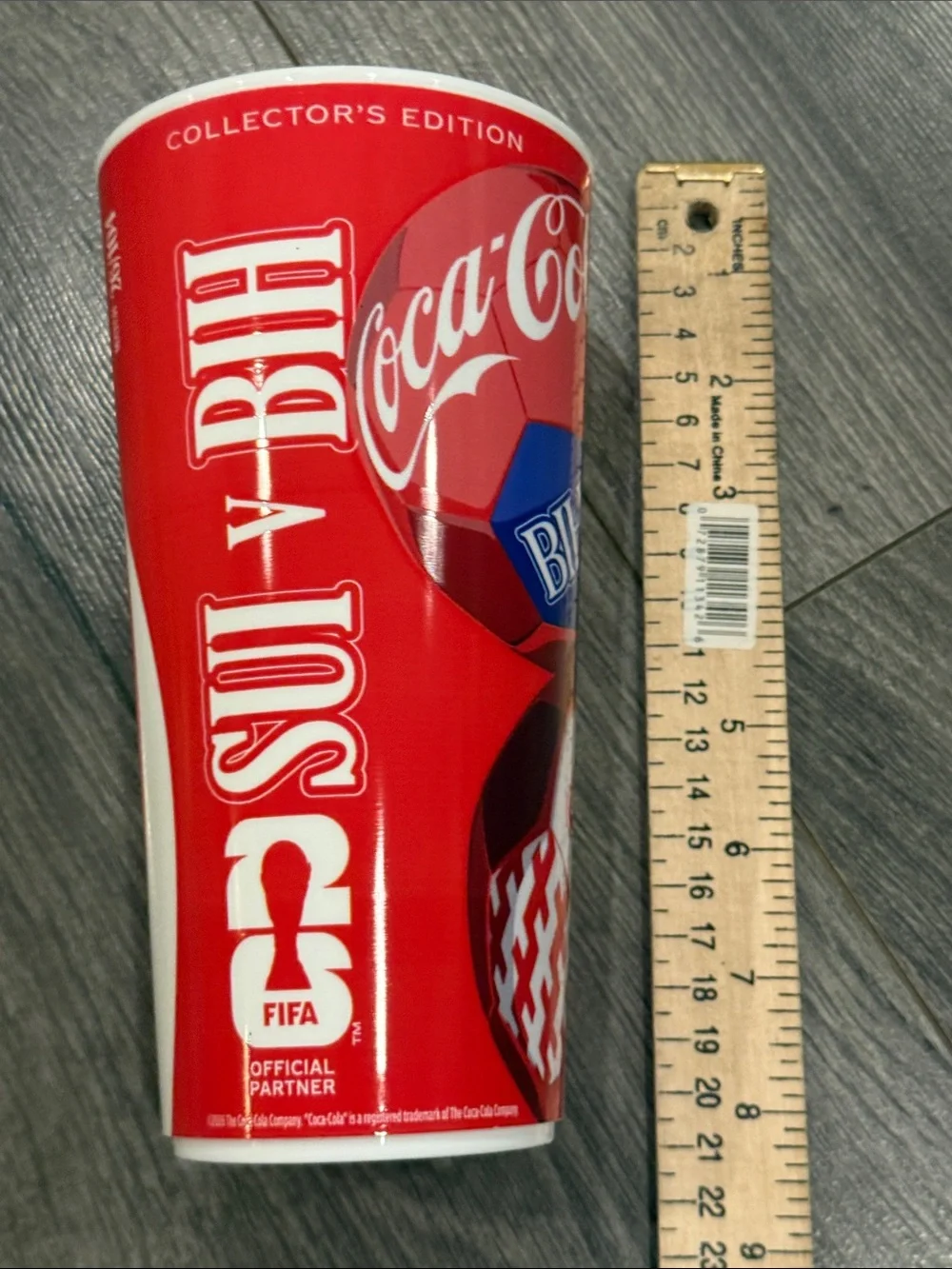 🧨2026 World Cup in Los Angeles 6/18/2026 collector cup & Visa bag FIFA